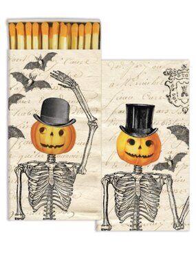 Pumpkin Head Matchboxes
